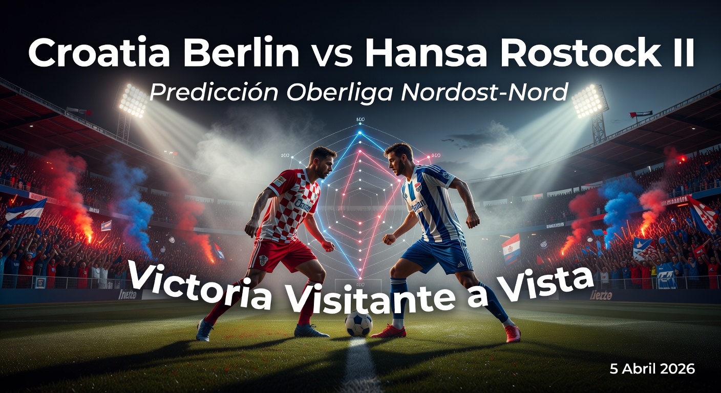 Croatia Berlin vs Hansa Rostock II Pronóstico / Prediction