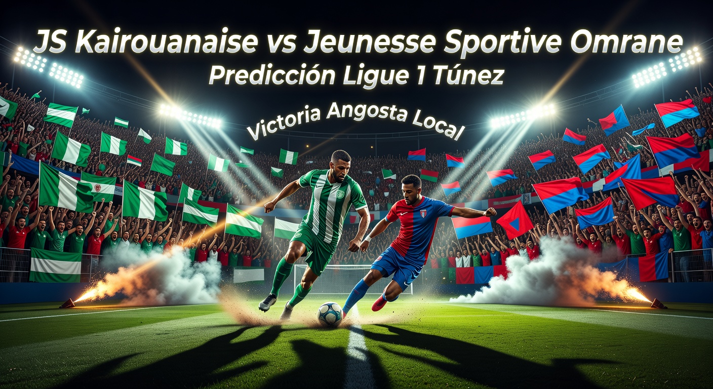 JS Kairouanaise vs Jeunesse Sportive Omrane Pronóstico / Prediction