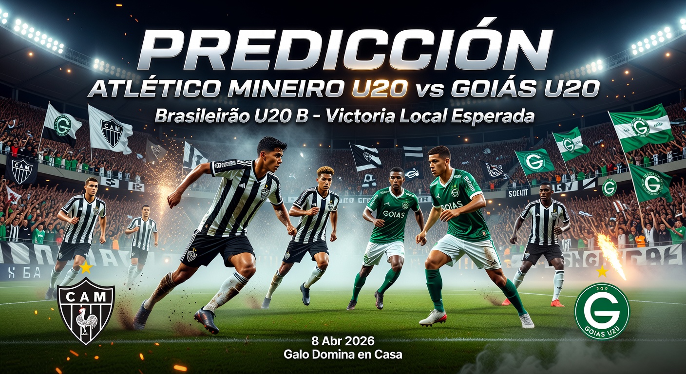 Atlético Mineiro U20 vs Goiás U20 Pronóstico / Prediction