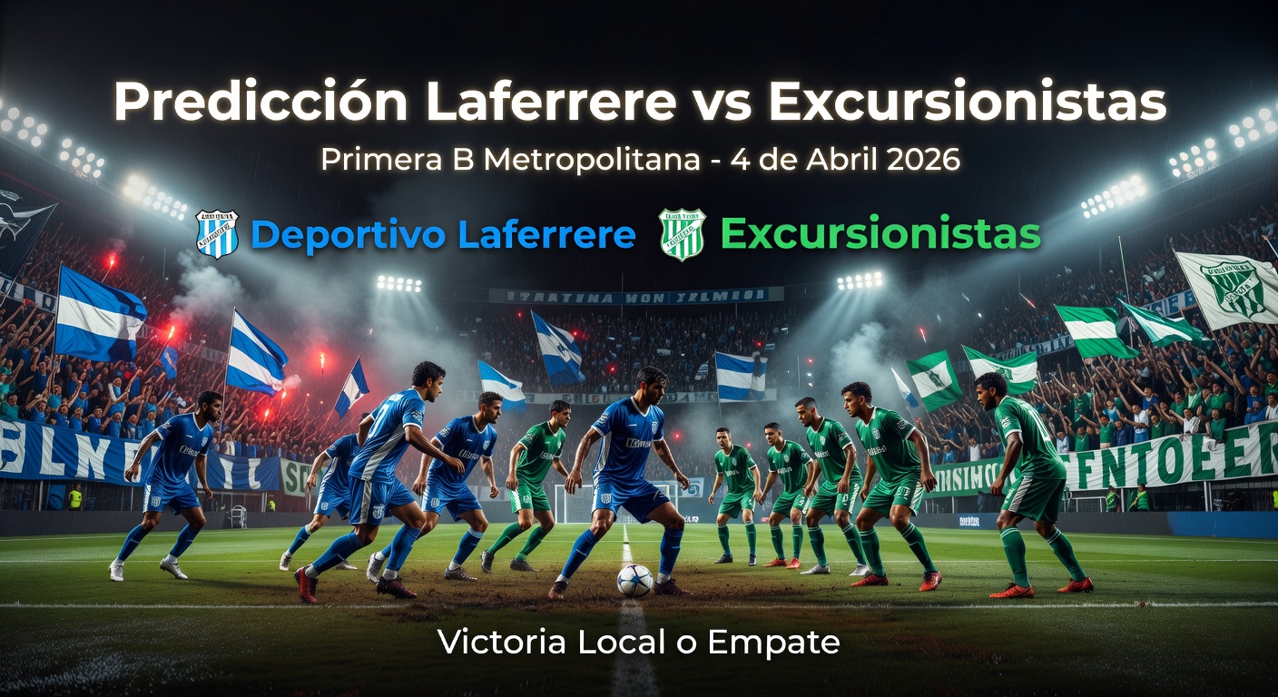 Deportivo Laferrere vs Excursionistas Pronóstico / Prediction