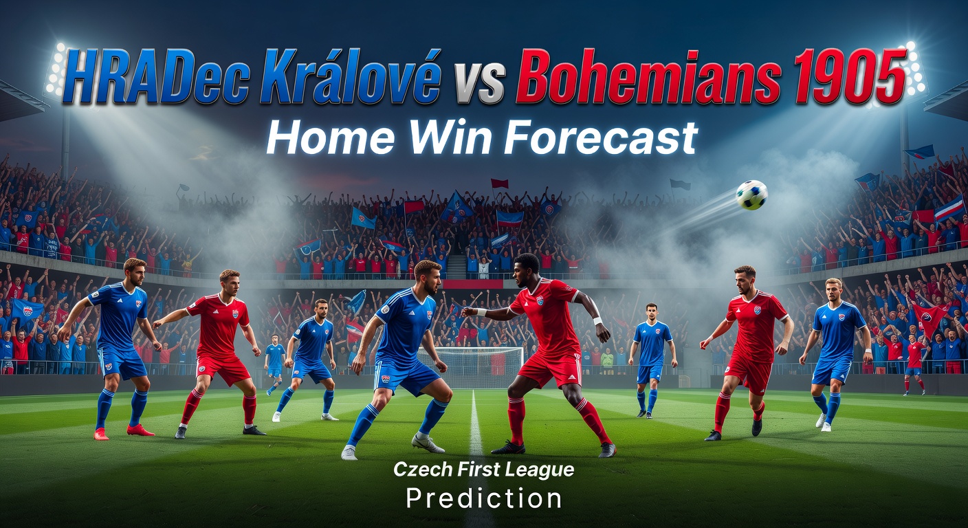Hradec Králové vs Bohemians 1905 Pronóstico / Prediction