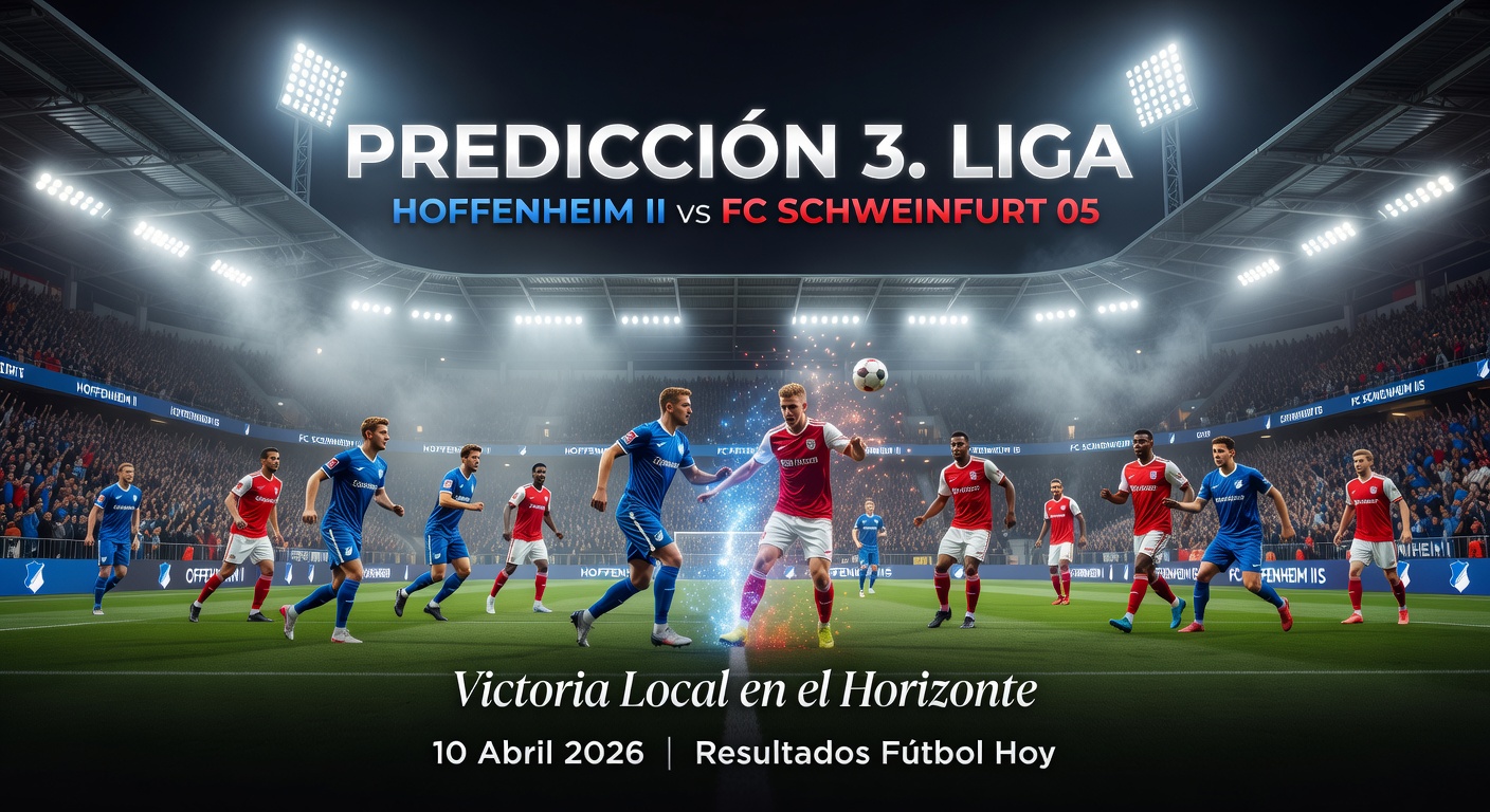 Hoffenheim II vs FC Schweinfurt 05 Pronóstico / Prediction