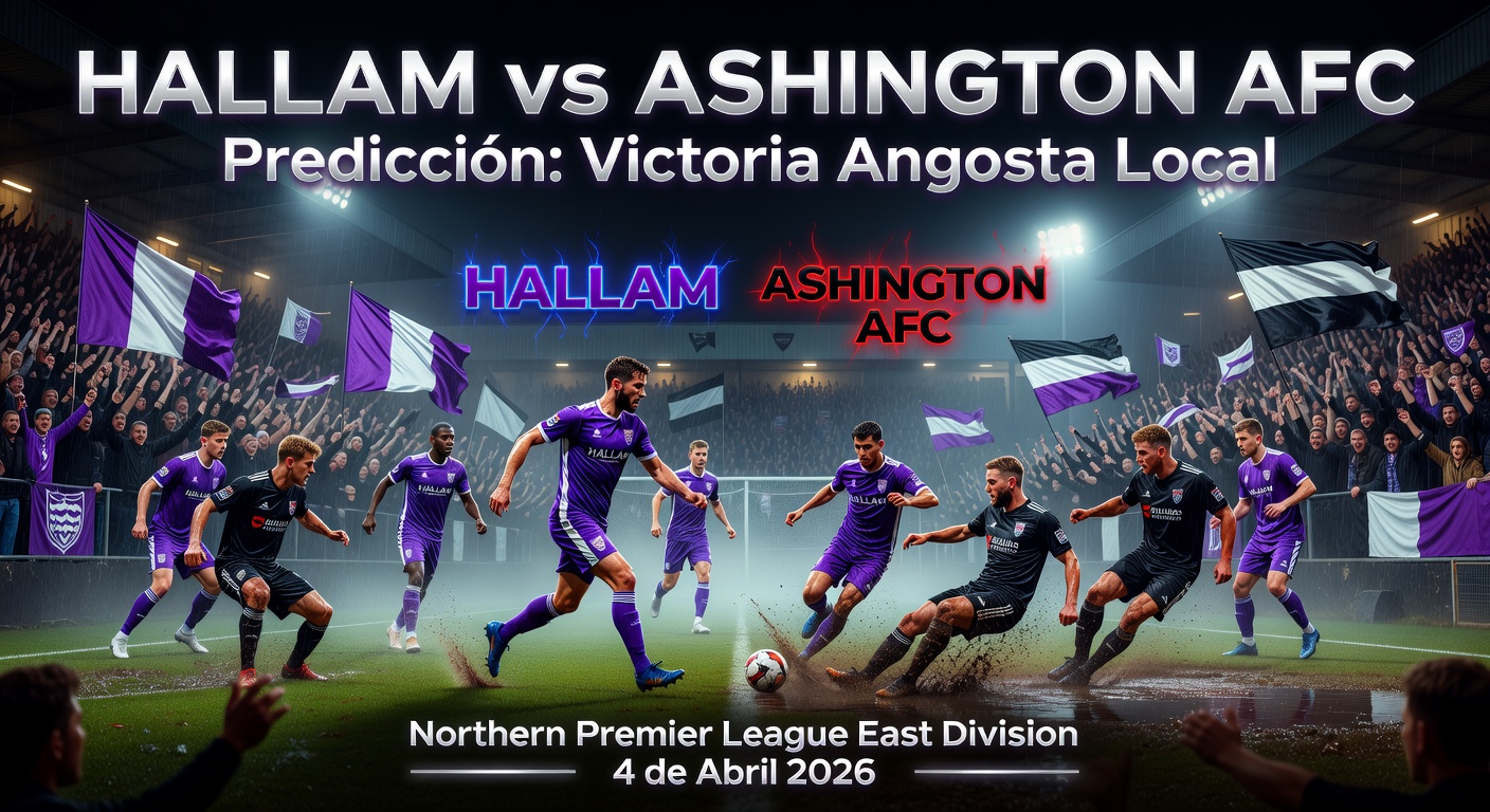 Hallam vs Ashington AFC Pronóstico / Prediction