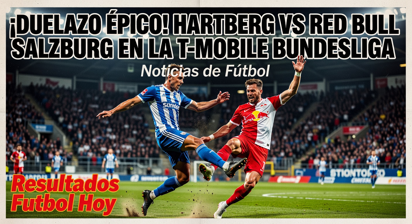 Red Bull Salzburg vs Hartberg in Austrian Bundesliga (Sky Sports)