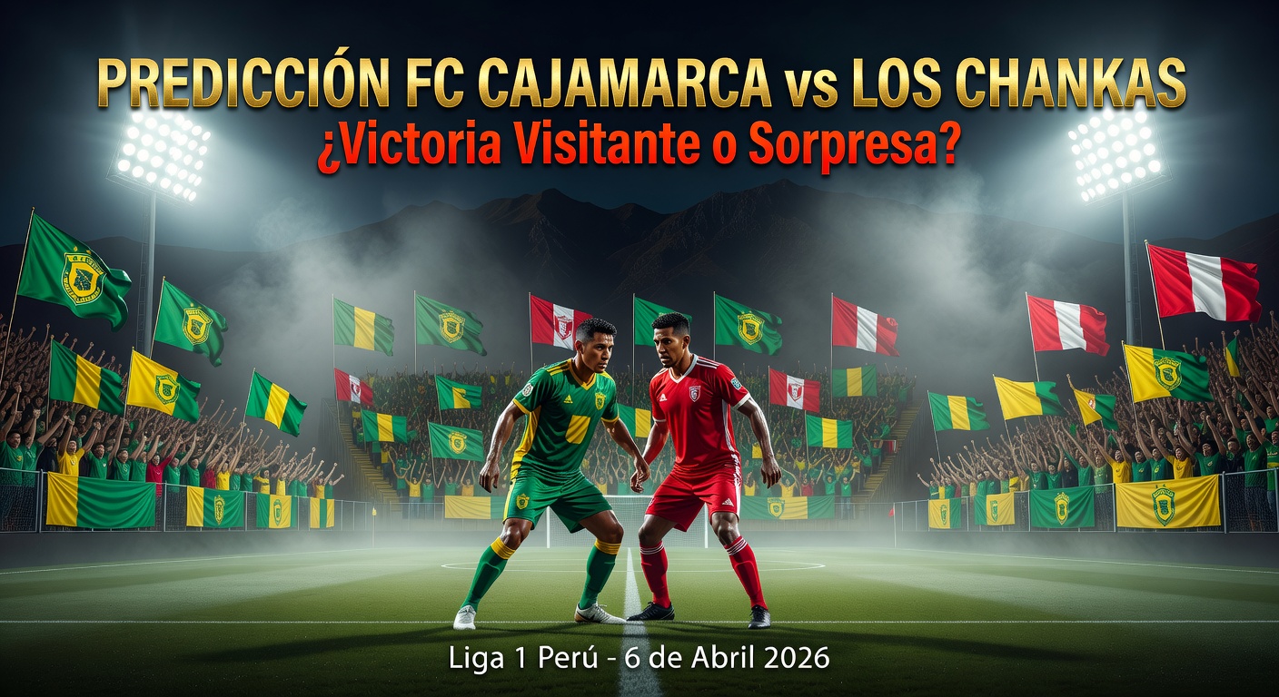 FC Cajamarca vs Club Deportivo Los Chankas Pronóstico / Prediction