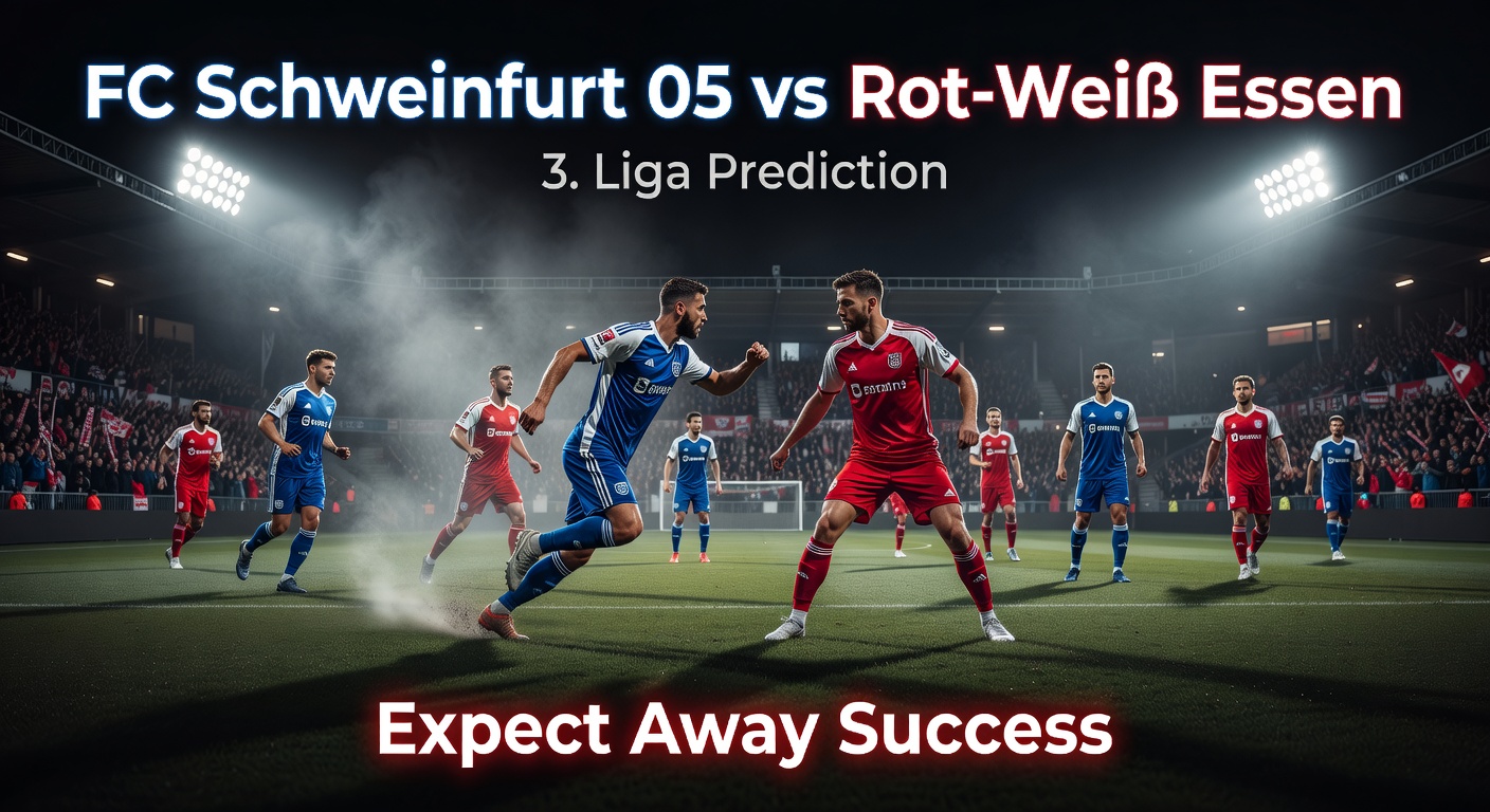 FC Schweinfurt 05 vs Rot-Weiß Essen Pronóstico / Prediction