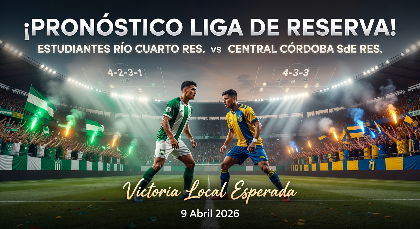 Estudiantes Rio Cuarto 2 vs Central Córdoba SdE Res. Pronóstico / Prediction