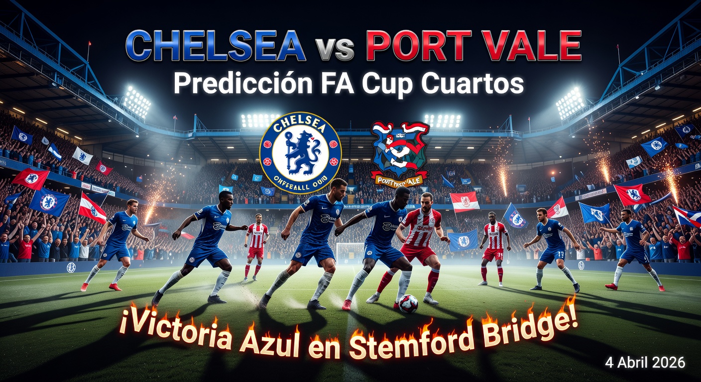 Chelsea vs Port Vale Pronóstico / Prediction