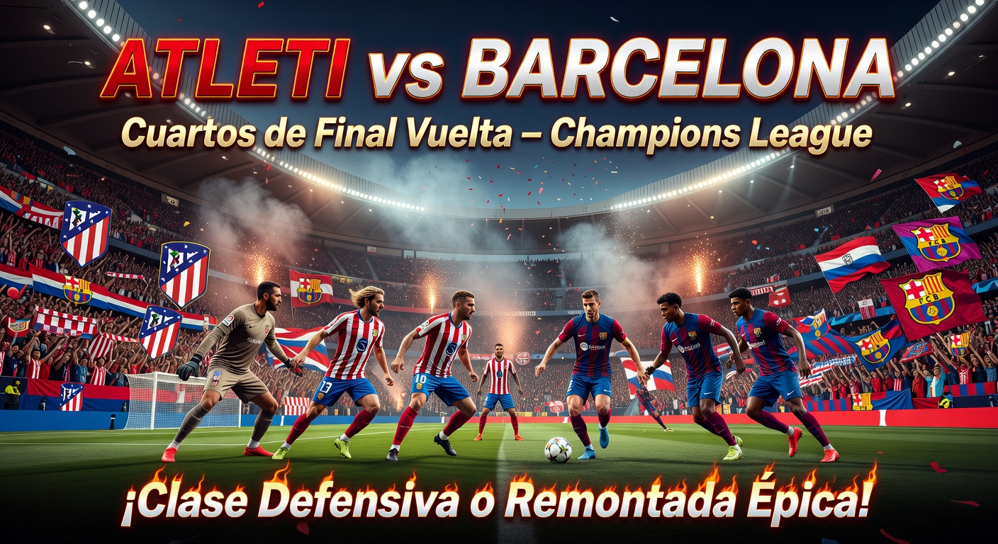Atletico Madrid vs Barcelona Pronóstico / Prediction