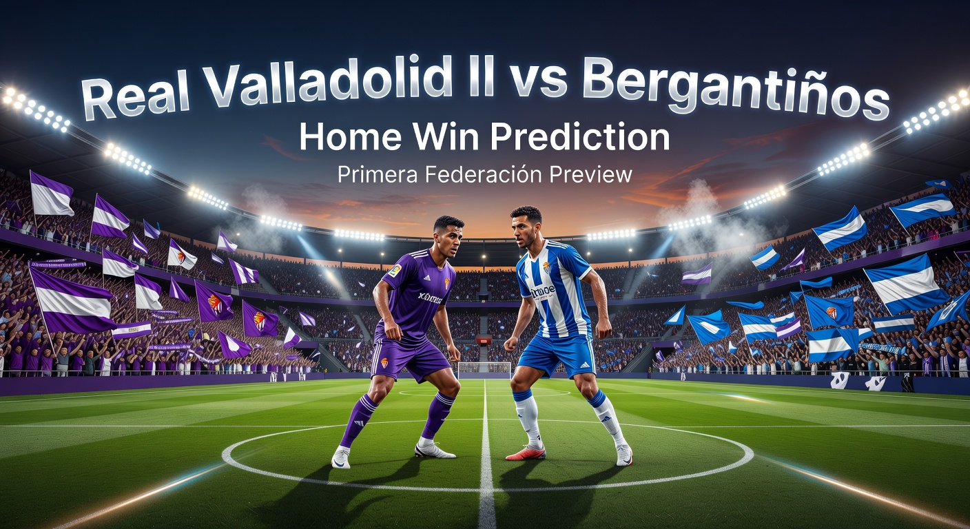Real Valladolid II vs Bergantiños Pronóstico / Prediction