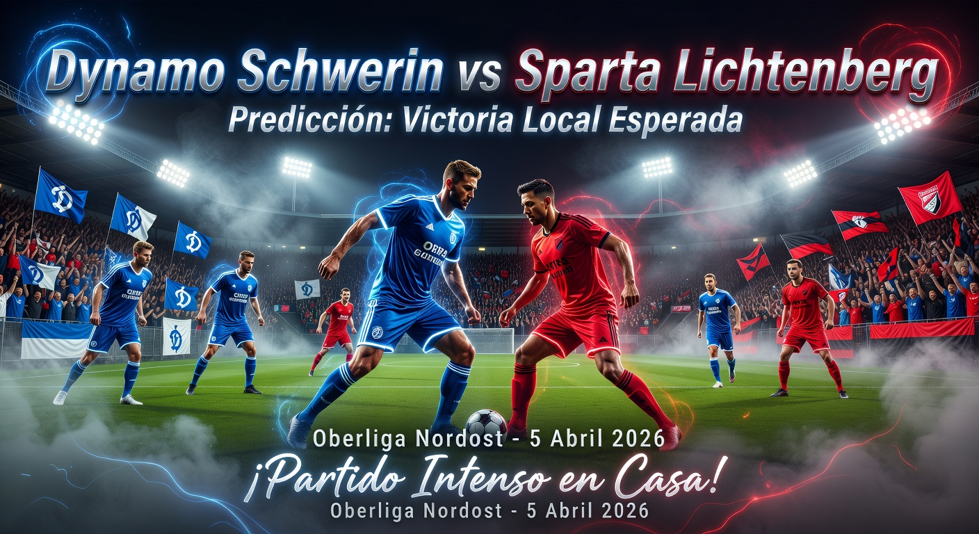 Dynamo Schwerin vs Sparta Lichtenberg Pronóstico / Prediction