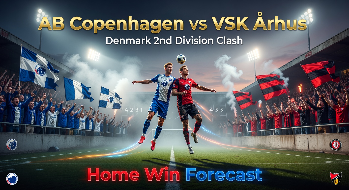 AB Copenhagen vs VSK Århus Pronóstico / Prediction