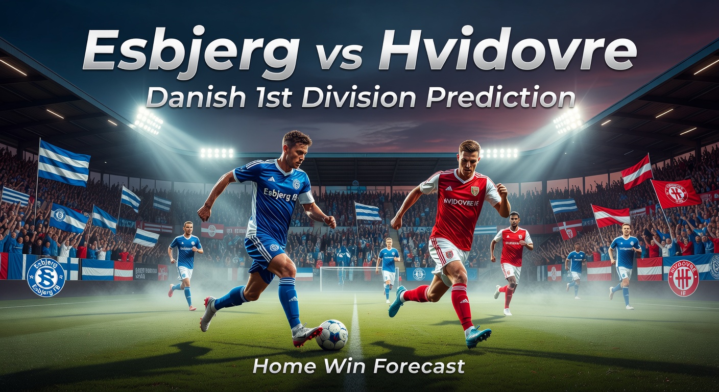 Esbjerg vs Hvidovre Pronóstico / Prediction