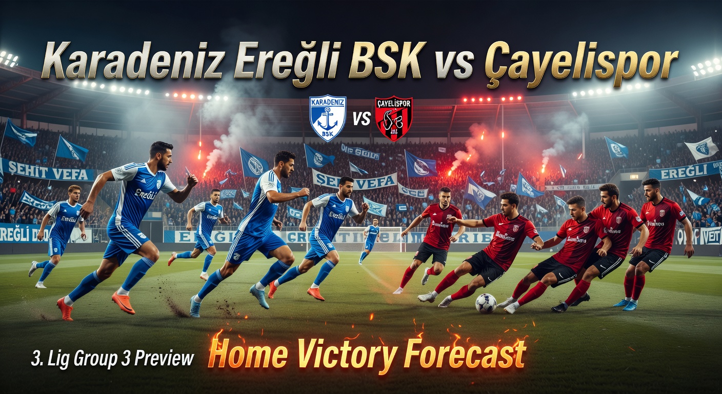 Karadeniz Ereğli BSK vs Çayelispor Pronóstico / Prediction