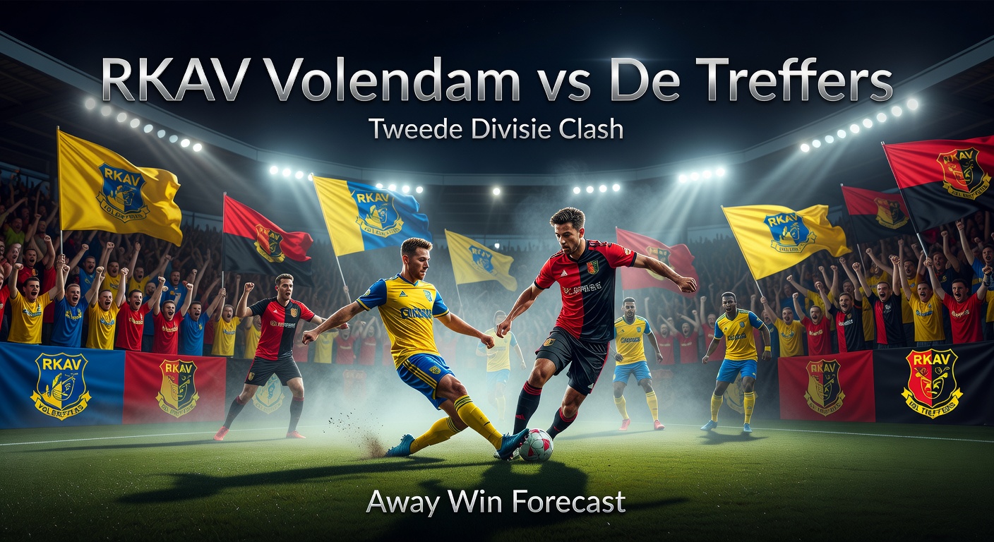 RKAV Volendam vs De Treffers Pronóstico / Prediction