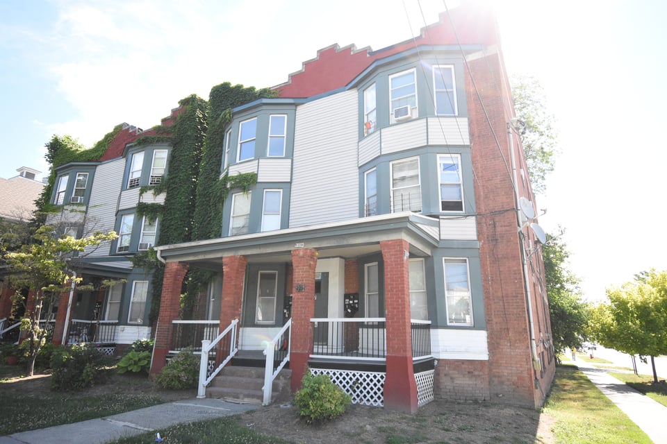 Exterior photograph of 77 Garden Street, Poughkeepsie, New York