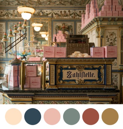 Mendl's Bakery Interior from The Grand Budapest Hotel