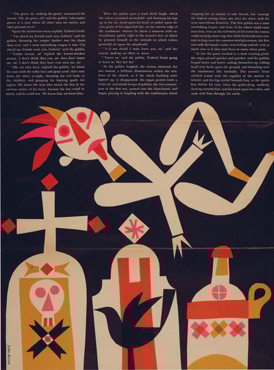 Gabriel Grub and the Goblins Illustration