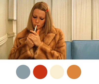 Margot Tenenbaum Lighting a Cigarette