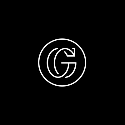 Minimalist Monogram 'GC' Logo