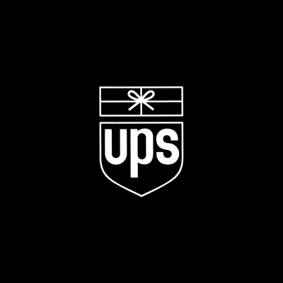 Minimalist Vintage UPS Shield Logo