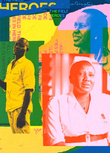 Heroes in the Field Graphic Collage