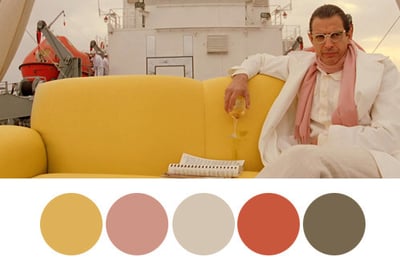 Jeff Goldblum in Wes Anderson's The Life Aquatic