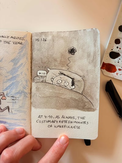 Customary Fifteen Minutes of Wakefulness Sketch