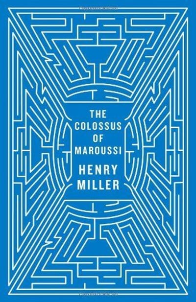 The Colossus of Maroussi Book Cover Design