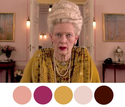 Madame D. Portrait from The Grand Budapest Hotel