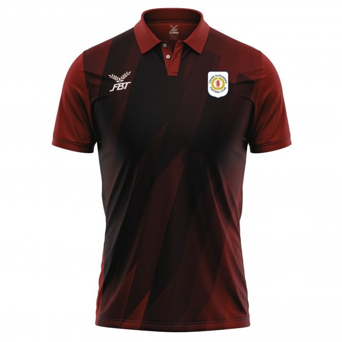 Kinder Crewe Alexandra 2024/25 Drittes Authentisches Training Shirt - Maroon