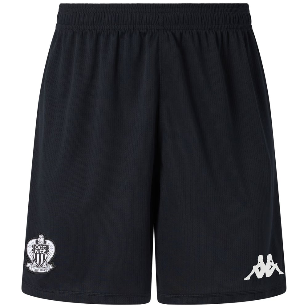 Kid's OGC Nice 2025/26 Home Shorts