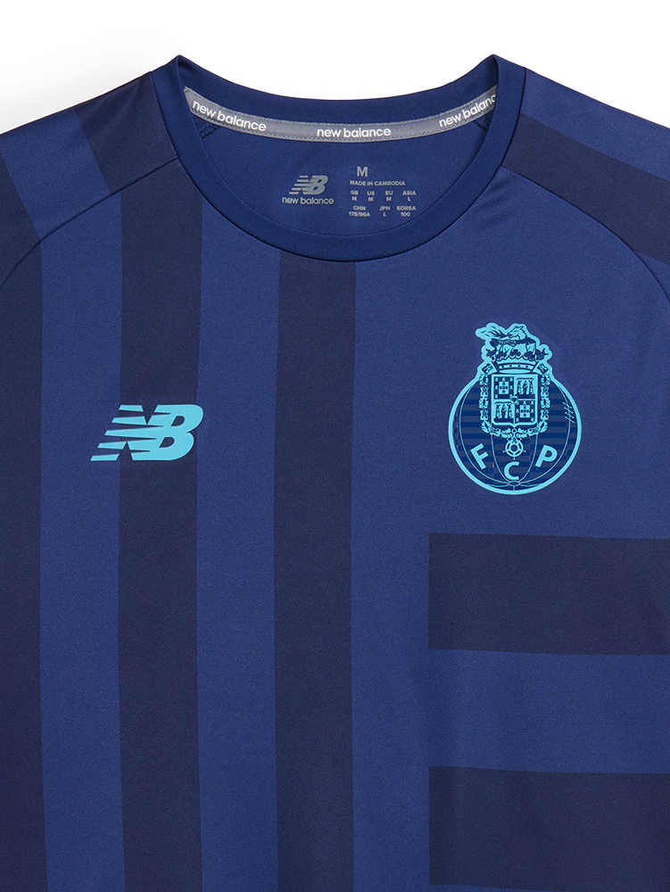 Herren FC Porto 2024/25 Drittes Prematch-Trikot - Marineblau