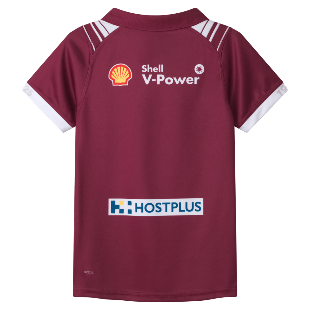Kid's QLD Maroons 2025 Home Shirt