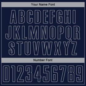 Custom Pinstripe Sublimation Navy Gray Uniform Jersey Fade Soccer Fashion