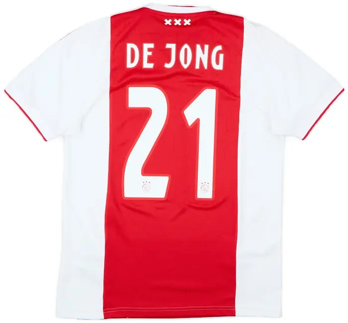 Herren F.DE JONG Ajax 2018/19 Heimtrikot