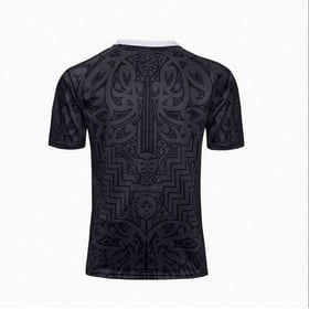 Women's Maori All Blacks 100th Anniversary Personalized Jersey