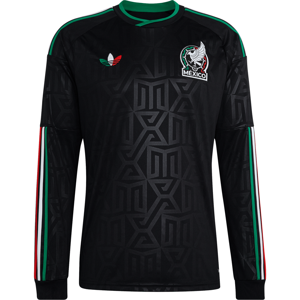 Camiseta Mundial Tercera de Manga Larga México 2026 para Hombre