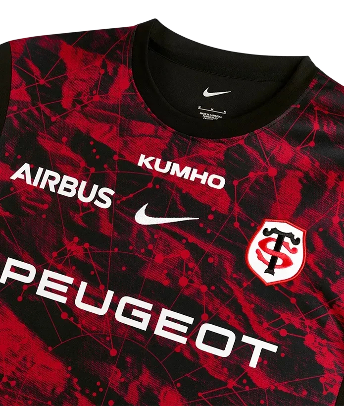 Kid's Toulouse Stadium 2026/27 Third Pre Match Shirt - Black