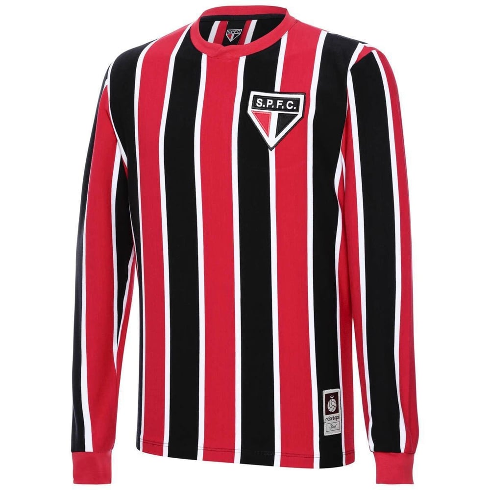 Maillot Homme São Paulo 1934 Manches Longues Rétro