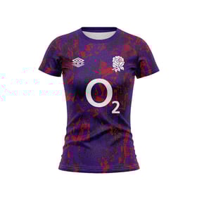 Women's England Rugby 2024/25 Third Exclusive Warm Up Shirt
