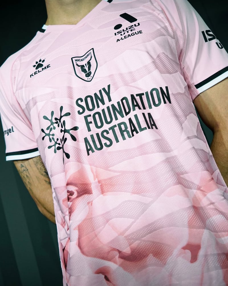 Maillot troisième caritatif homme Macarthur FC 2024/25