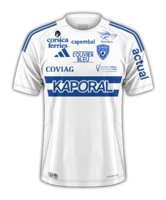 Herren SC Bastia 2024/25 Auswärts Shirt