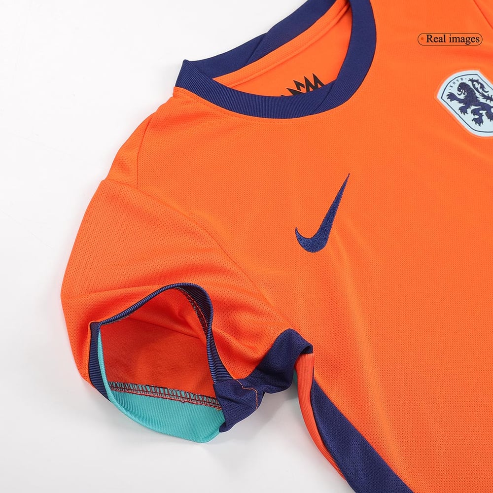 Kinder Niederlande Heimtrikot+Kurze Hosen EURO 2024