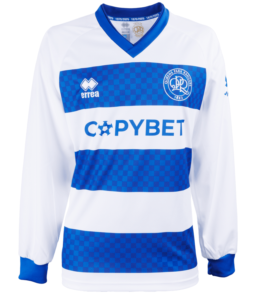 Damen Queens Park Rangers 2025/26 Heim Langarmtrikot