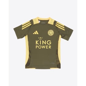 Kinder Leicester City 2024/25 Drittes Authentisches Trainings Trikot - Olive