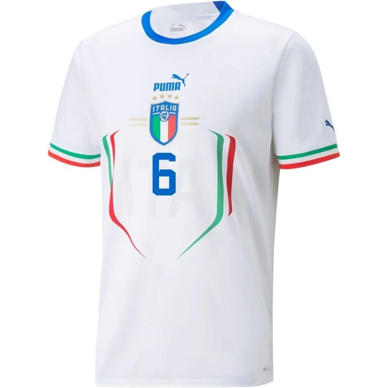 Marco Verratti #6 Italien Auswärtstrikot Weltmeisterschaft 2022