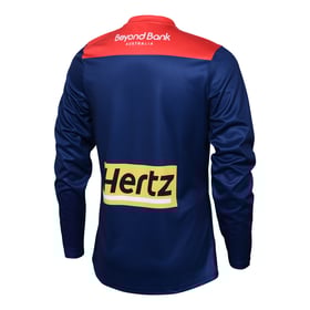 Women's Melbourne Demons 2025 Third Authentic Training Long Sleeve Shirt