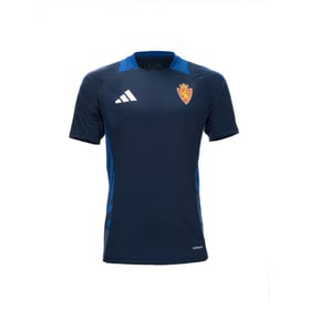 Herren Real Zaragoza 2024/25 Dritt Authentisches Trainingsshirt - Navy