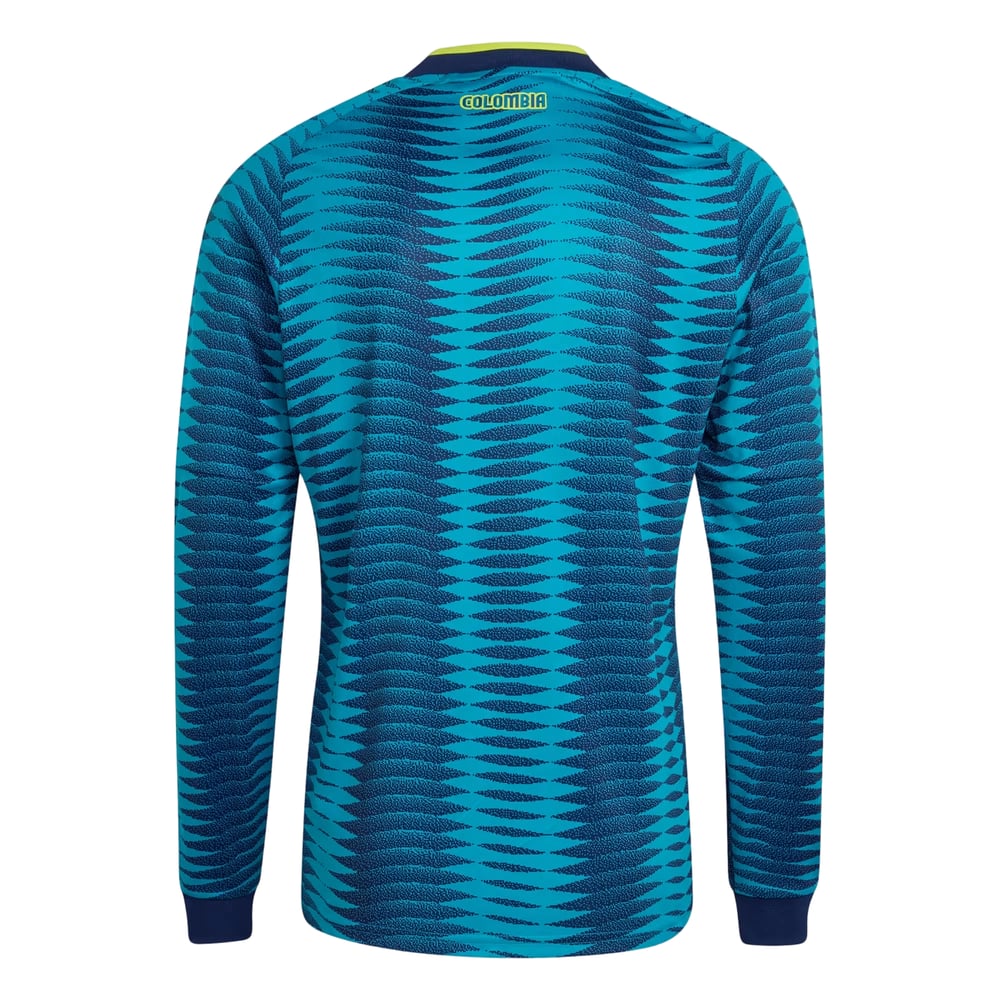 Camiseta manga larga visitante Colombia 2026 Copa del Mundo niño